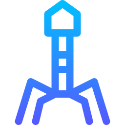 bacteriófago icono