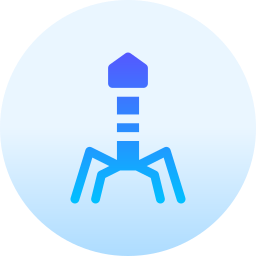 bacteriófago icono
