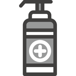 Hand sanitizer icon