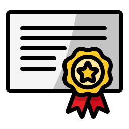 certificado icono