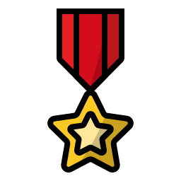 Медаль за отвагу иконка