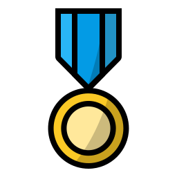 médaille d'honneur Icône