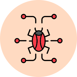 punaise Icône