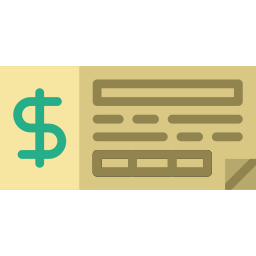 Cheque icon