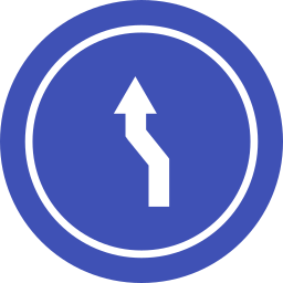 Zigzag arrow icon