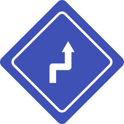 Traffic sign icon