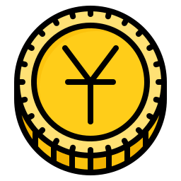 Japanese yen icon