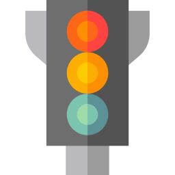 Traffic lights icon