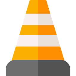 Traffic cone icon