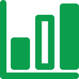 diagramme à bandes Icône