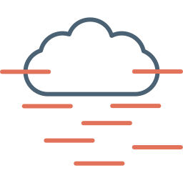 brouillard Icône