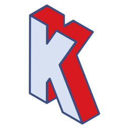 文字k icon