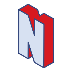 文字n icon