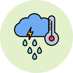 la temperatura icono