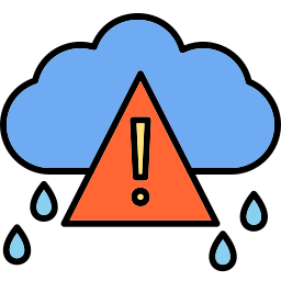 Weather alert icon