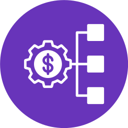 administración del dinero icono