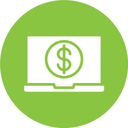 Online payment icon