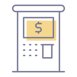 distributeur de billets Icône