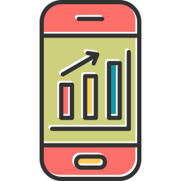 mobiele analyses icoon