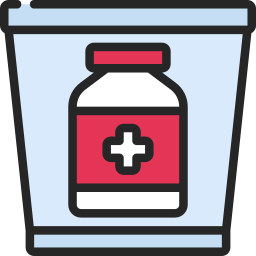 Biomedical waste icon