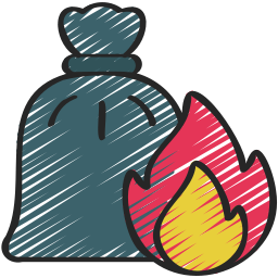 Incineration icon