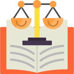 Law book icon