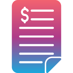 Income statement icon