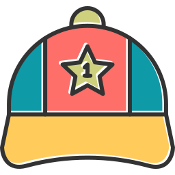 Baseball cap icon