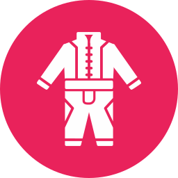 Race suit icon