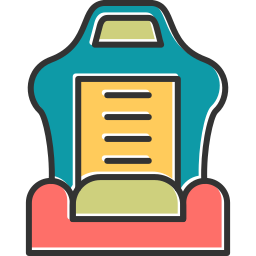 Car seat icon