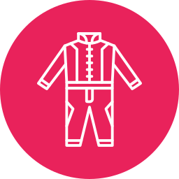 Race suit icon