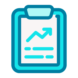 Financial report icon