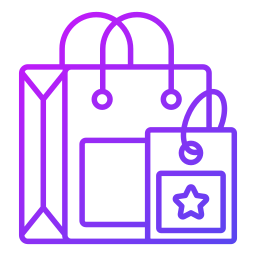 Shopping bag icon