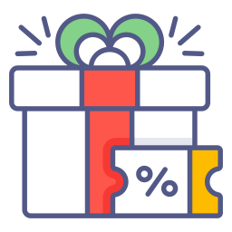 Gift box icon