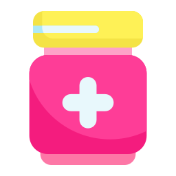 Medicine jar icon