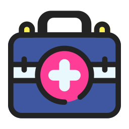 First aid kit icon