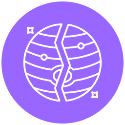 Destroyed planet icon