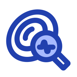 Blood analysis icon