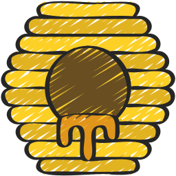 colmeia de abelhas Ícone
