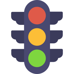 Traffic light icon