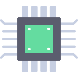 puce électronique Icône