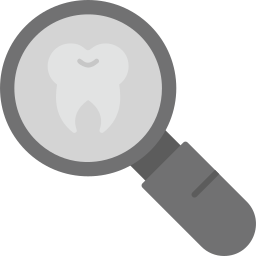 Dental checkup icon