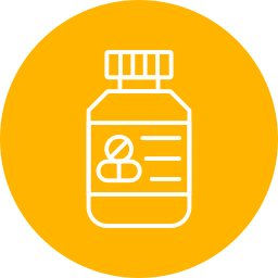 Pills bottle icon