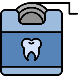 Dental floss icon