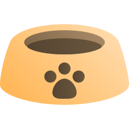 Миска для домашних животных иконка