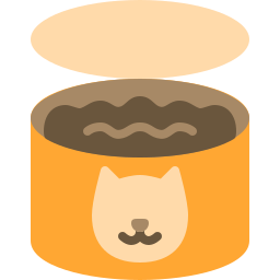 comida de gato Ícone