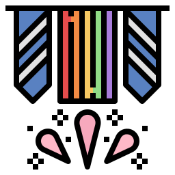 Pride parade icon