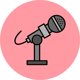 mikrofonständer icon