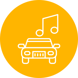 musica per auto icona