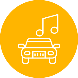Автомобильная музыка иконка